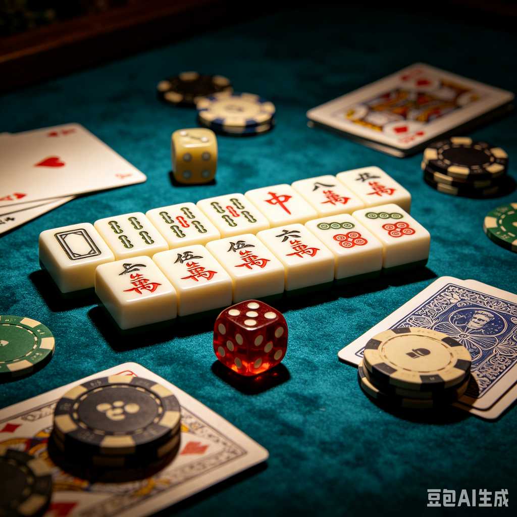 chinese mahjong accessory set